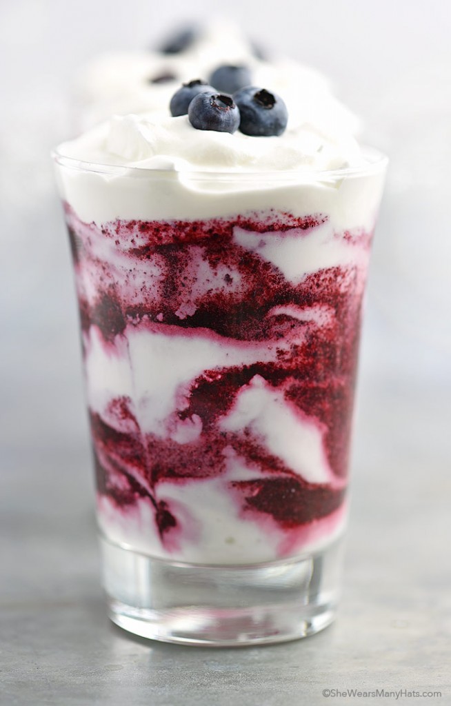 Blueberry Fool Recipe | She Wears Many Hats