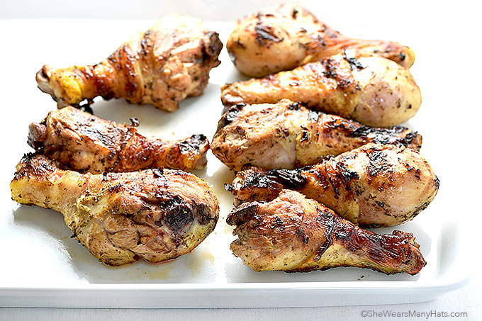 Buttermilk marinated shop grilled chicken