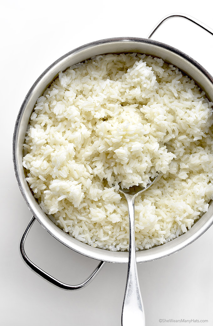 How To Steam Rice 