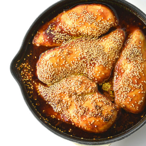 Easy Baked Sweet and Spicy Chicken Breasts Recipe