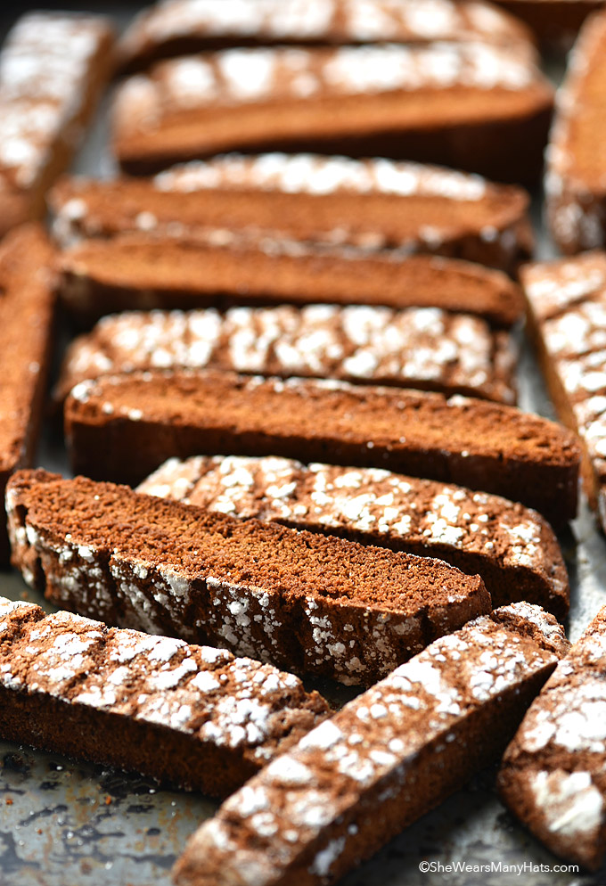 Gingerbread Biscotti Recipe | She Wears Many Hats