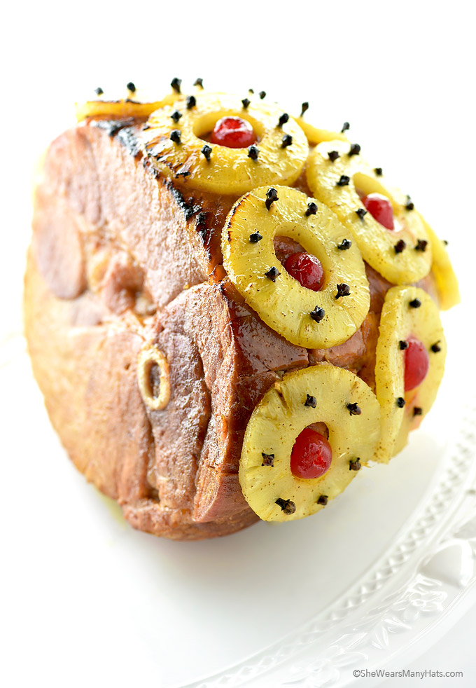 baked with recipes ham pineapple She Glazed Wears Ham Holiday  Many  Baked Recipe Hats