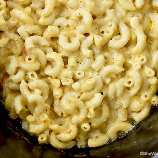 Slow Cooker Mac And Cheese Recipe She Wears Many Hats