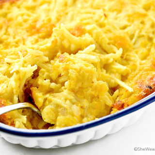 Easy Cheesy Hashbrown Casserole Recipe