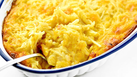 Hash Brown Casserole ⋆ 100 Days of Real Food