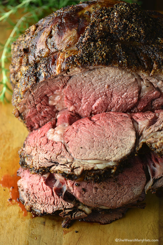 Prime Rib Roast Recipe | She Wears Many Hats