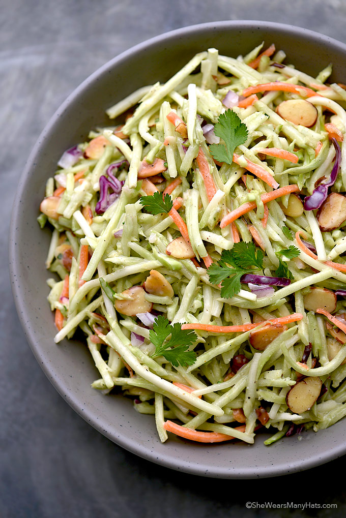 Broccoli Slaw Recipe She Wears Many Hats   Broccoli Slaw Recipe 3 