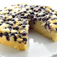 Lemon Blueberry Buttermilk Cake Recipe | shewearsmanyhats.com