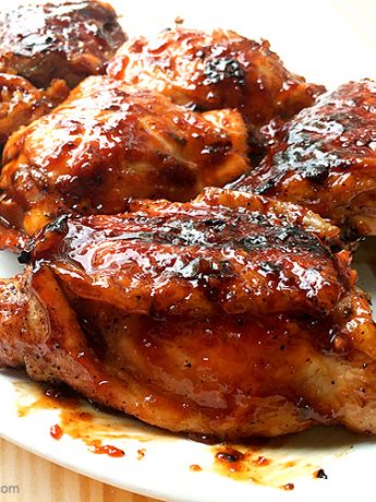 Korean BBQ Chicken Recipe | shewearsmanyhats.com