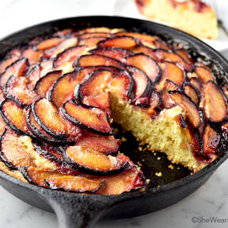 Plum Skillet Cake Recipe