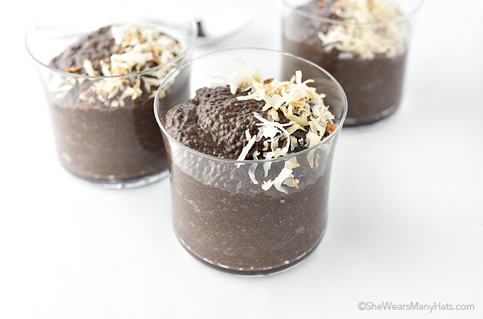 Chocolate Chia Pudding Recipe She Wears Many Hats