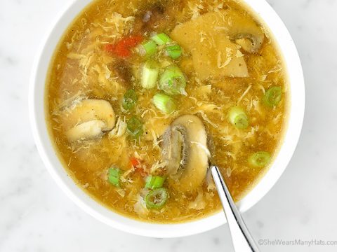 Easy Hot And Sour Soup Recipe She Wears Many Hats