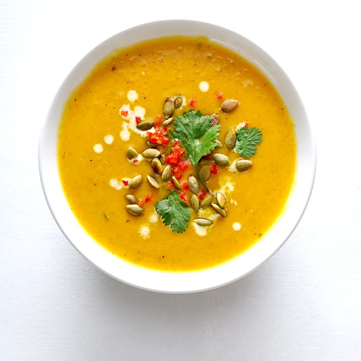Roasted Butternut Squash Soup Recipe